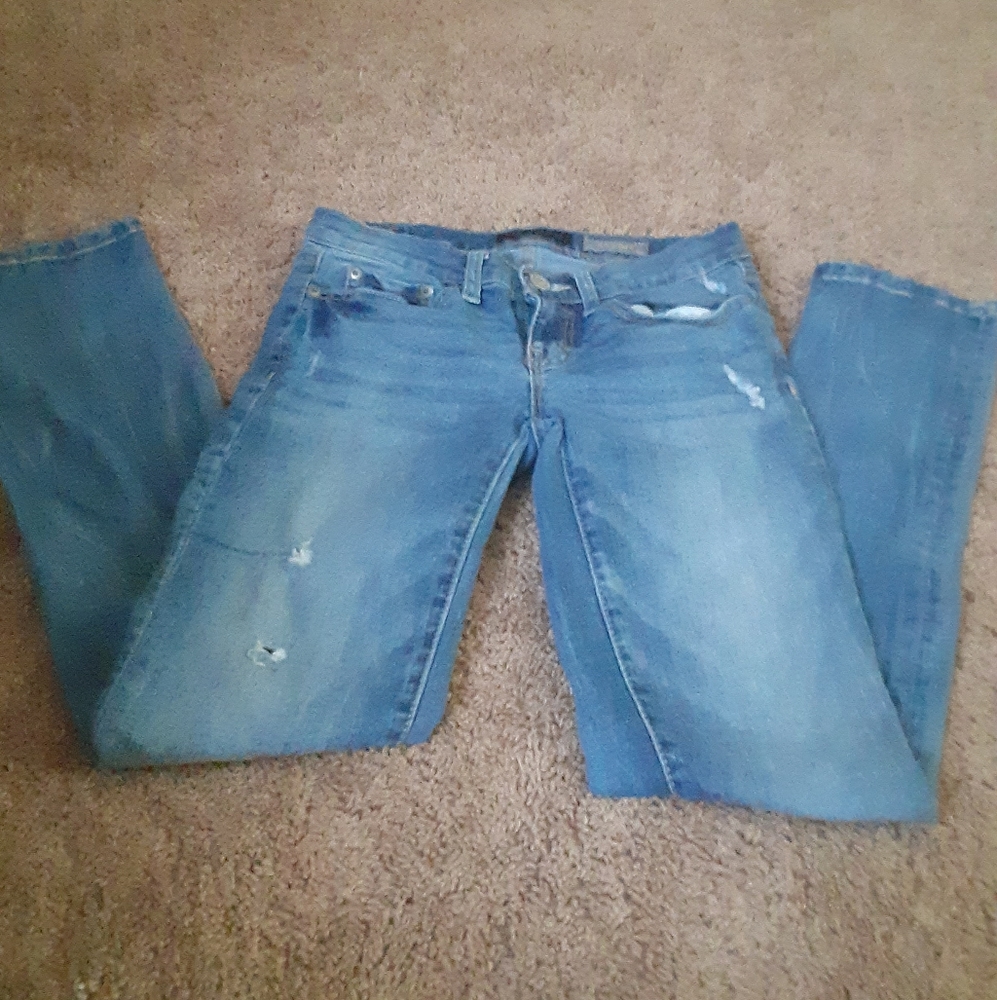 Size 0 skinny jeans